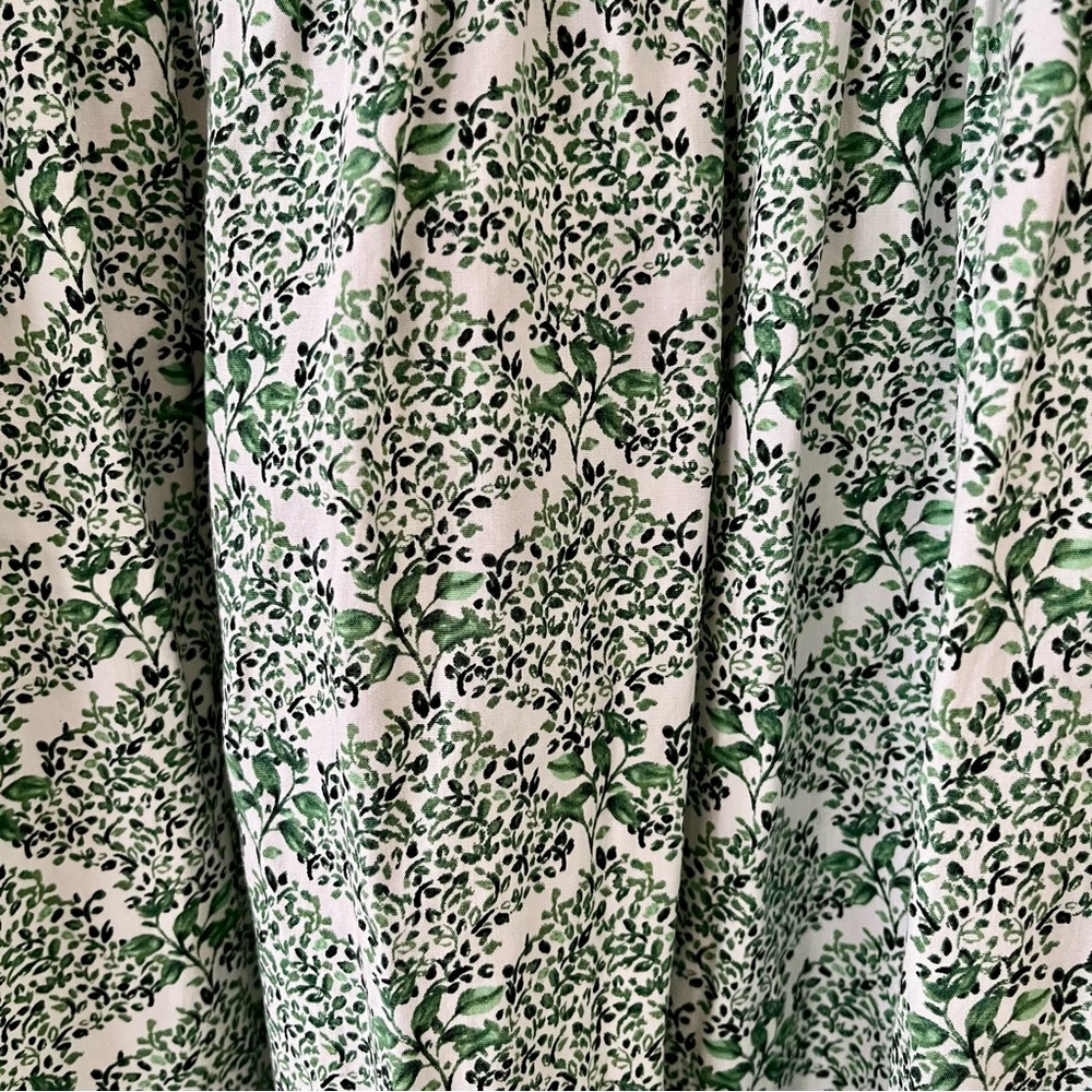 Gal Meets Glam Sloane Maxi Dress, Size 0, Green Floral, Cottagecore Spring - Picture 8 of 9